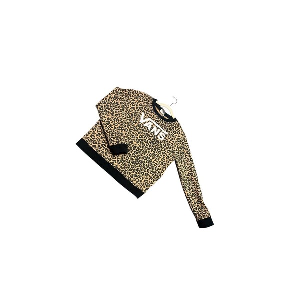 Vans | Cheetah Print Crewneck | 6y - Picture 1 of 3